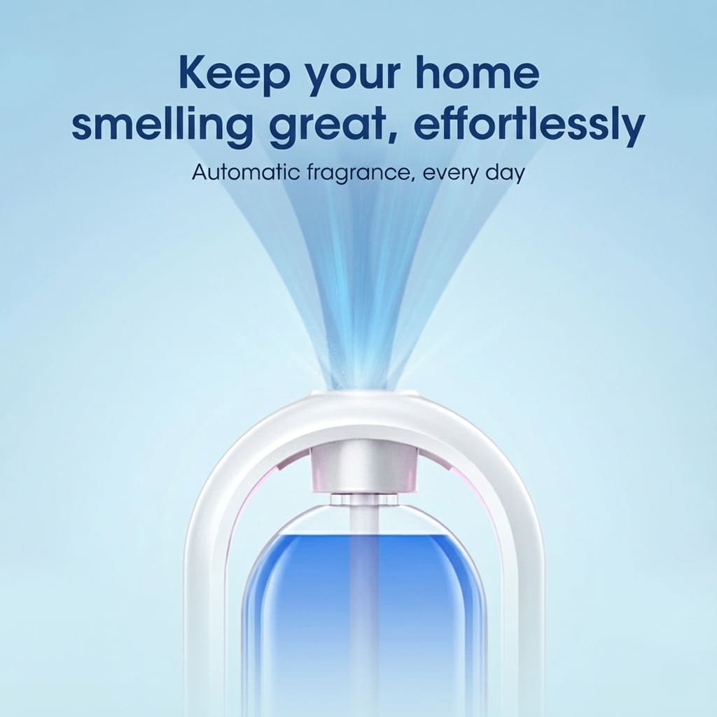 FreshFlow™ Automatic Home Fragrance — Free Oil Included