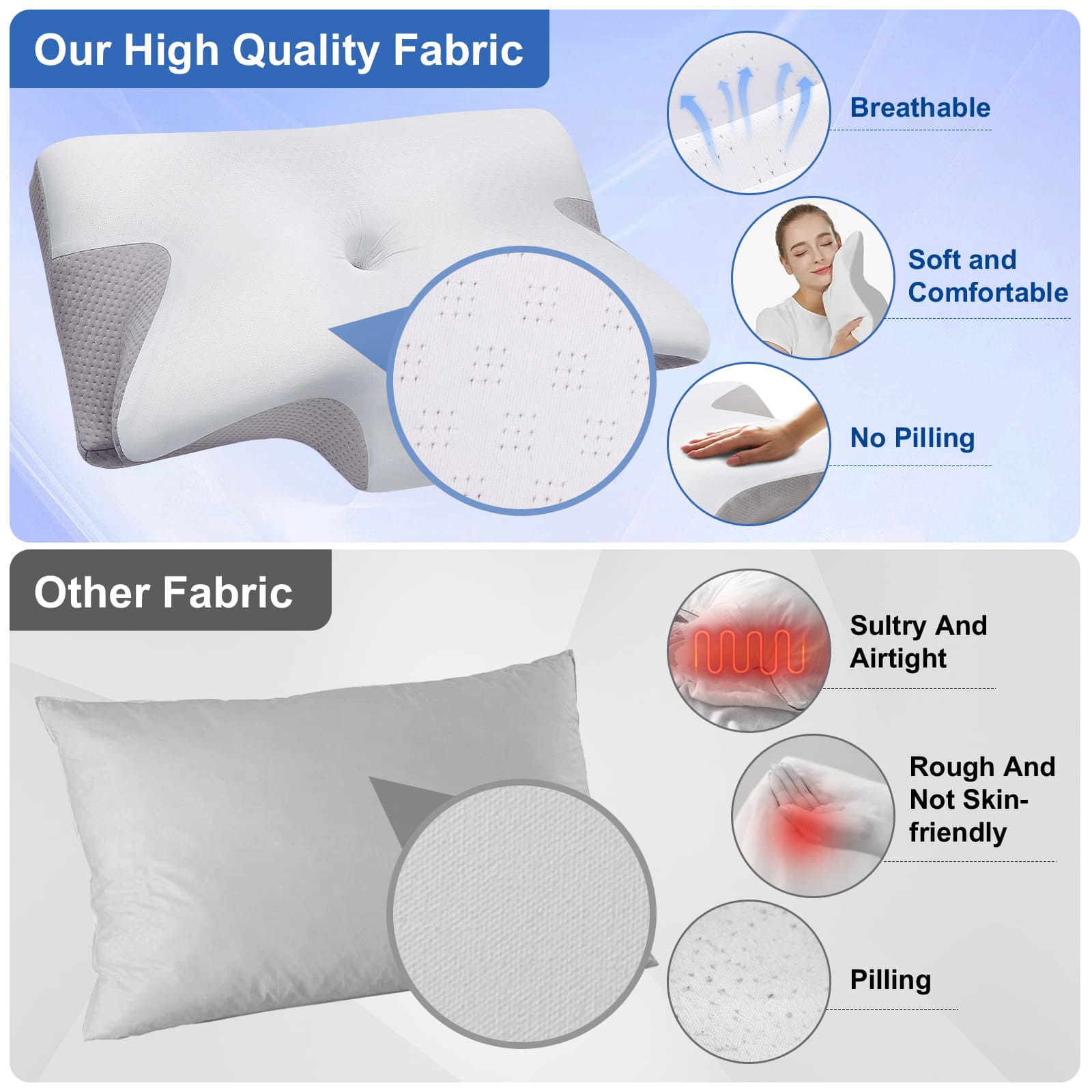Orthopaedic Cervical Pillow