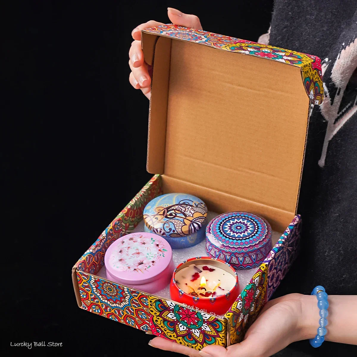 Scented Candle Gift Set – 4 Pieces - VitaalBoost