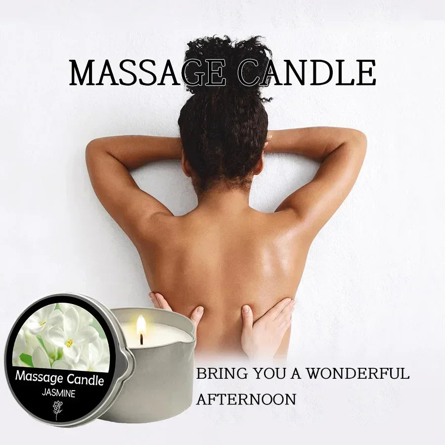 Massage Candle – 6 Essential Scents - VitaalBoost