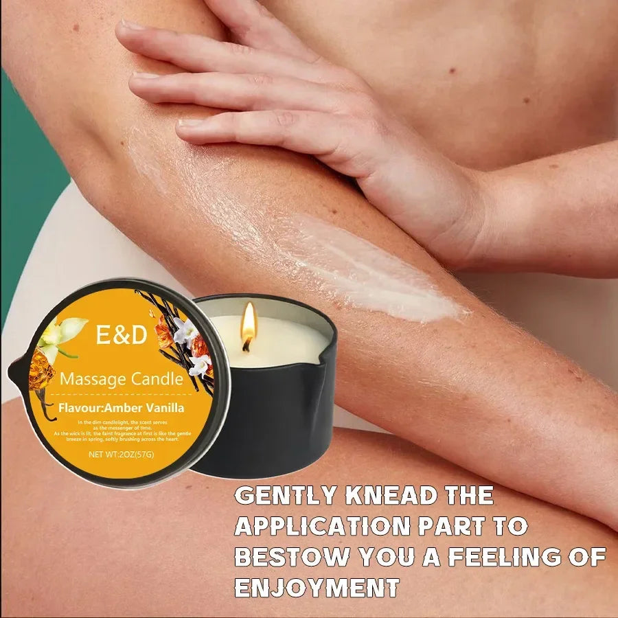 Luxury Massage Candle – Stress Relief - VitaalBoost