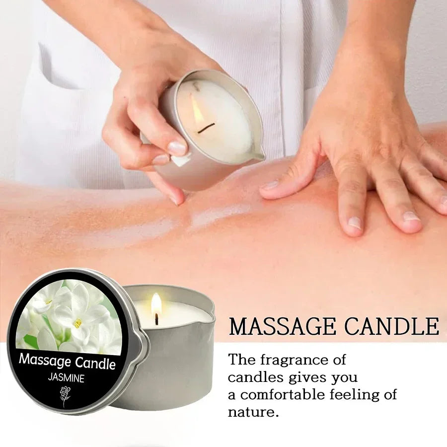 Massage Candle – 6 Essential Scents - VitaalBoost