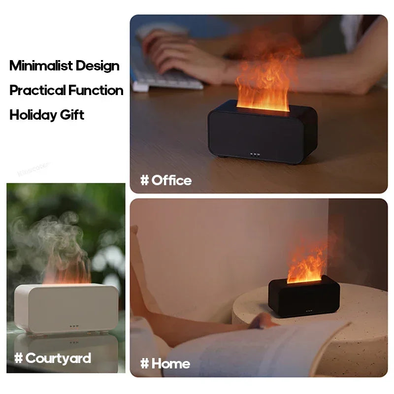 Flame Aroma Diffuser – Transform Your Space - VitaalBoost