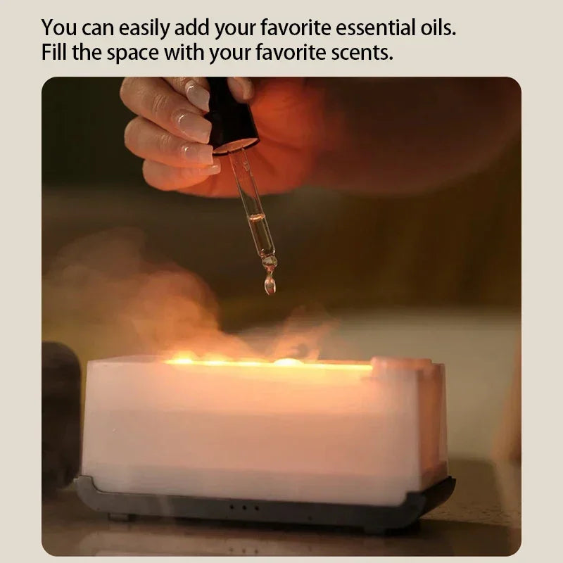 Flame Aroma Diffuser – Transform Your Space - VitaalBoost